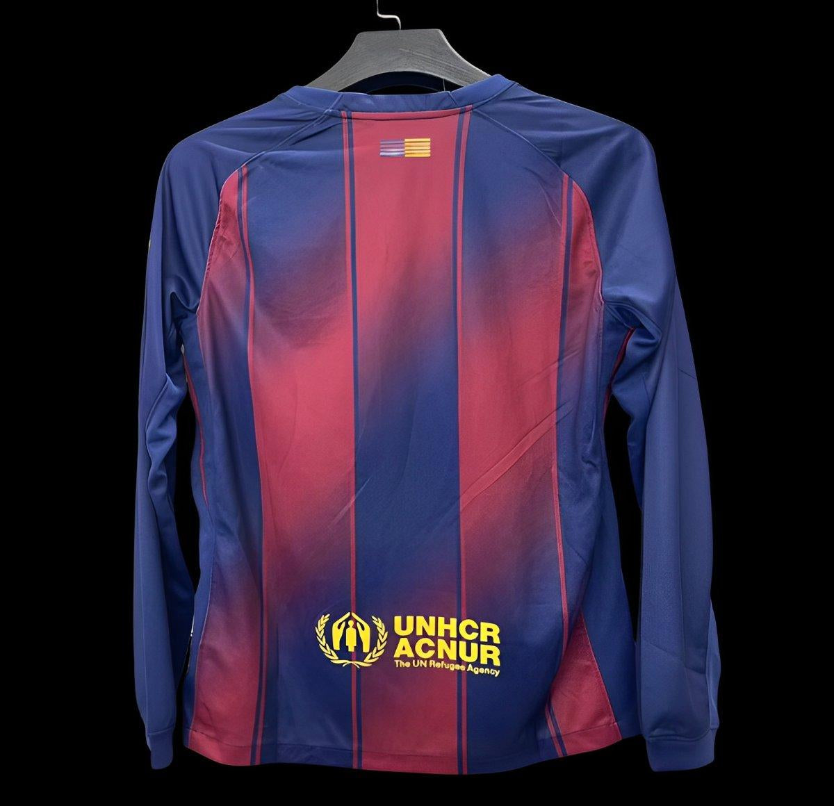 25/26 BARCELONA HOME LONG SLEEVE