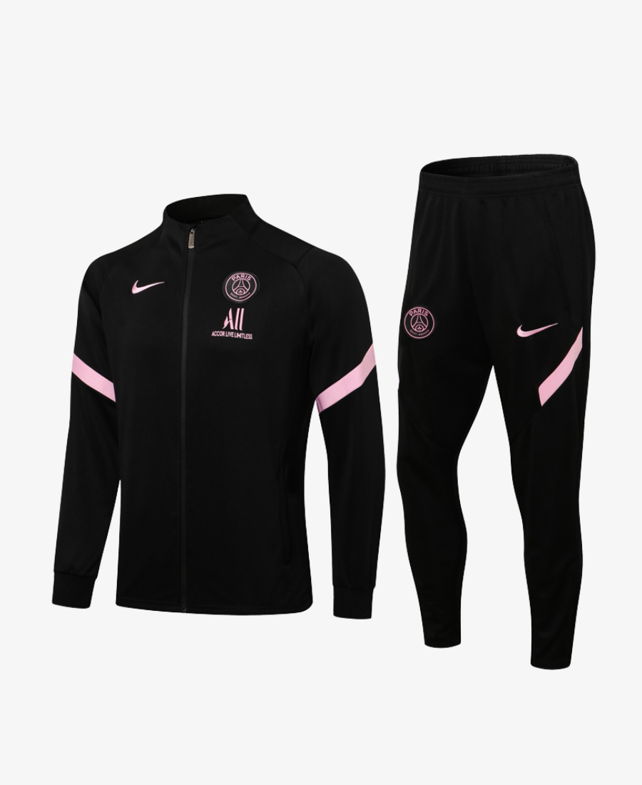PSG TRACKSUIT KIT BLACK AND PINK
