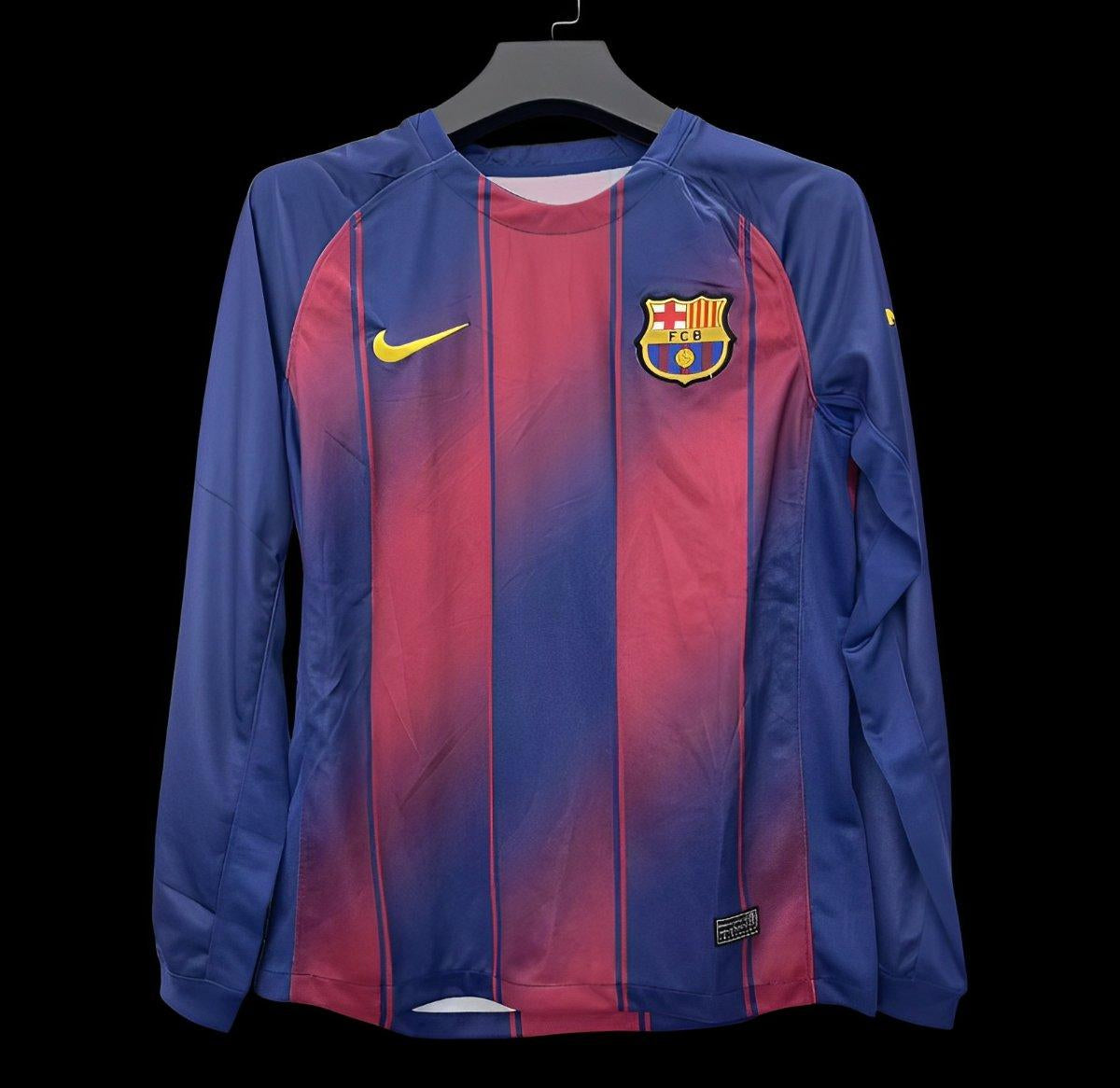 25/26 BARCELONA HOME LONG SLEEVE