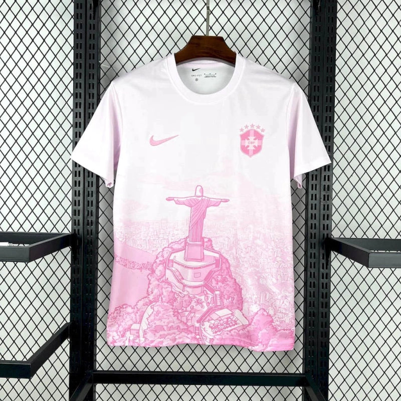 25/26 BRAZIL SPECIAL EDITION PINK CHRIST REDEEMER