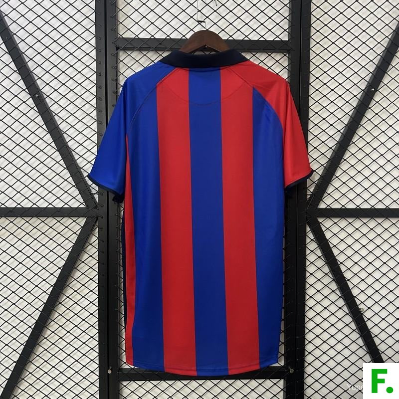 01/02 Retro Barcelona Home Jersey