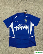 2002 BRAZIL AWAY RETRO STUSSY SPECIAL EDITION