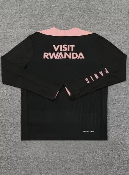 24/25 PSG JACKET BLACK AND PINK