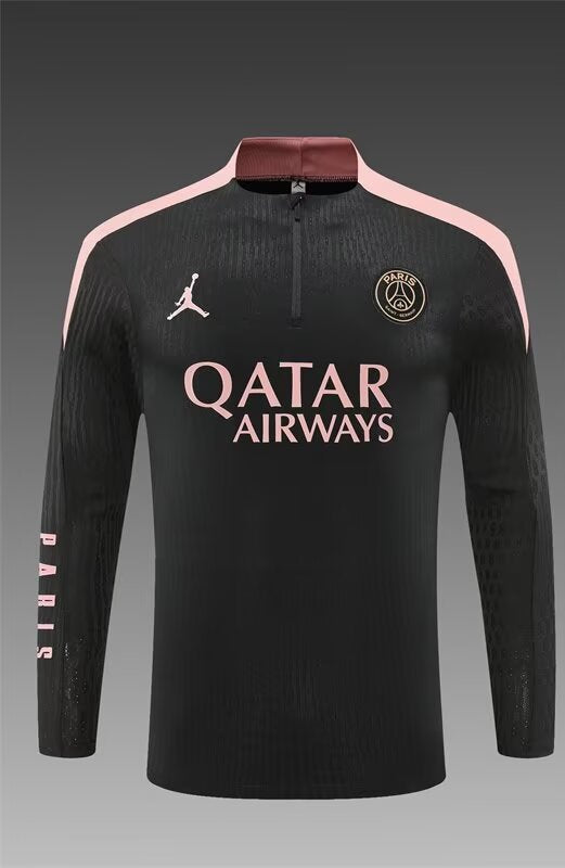 24/25 PSG JACKET BLACK AND PINK