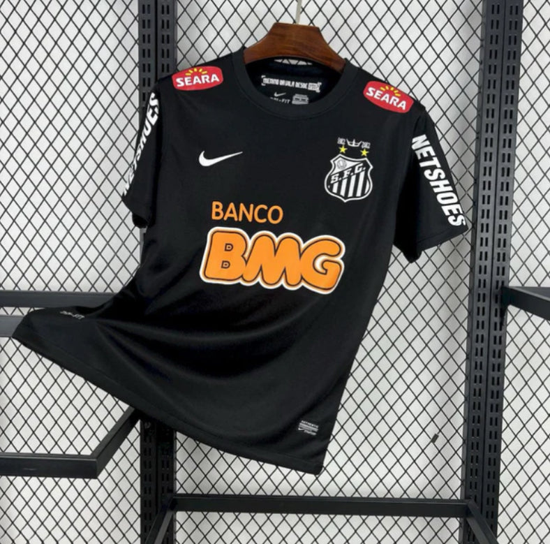 11/12 SANTOS AWAY BLACK RETRO