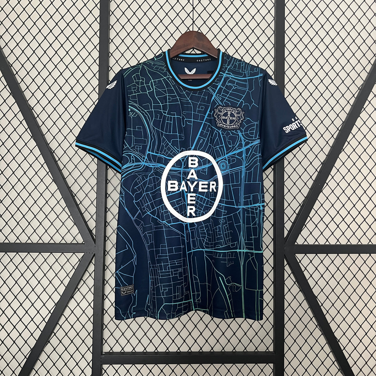 CAMISETA BAYERN LEVERKUSEN EDICIÓN ESPECIAL LIMITADA AZUL 24/25 HOMBRE