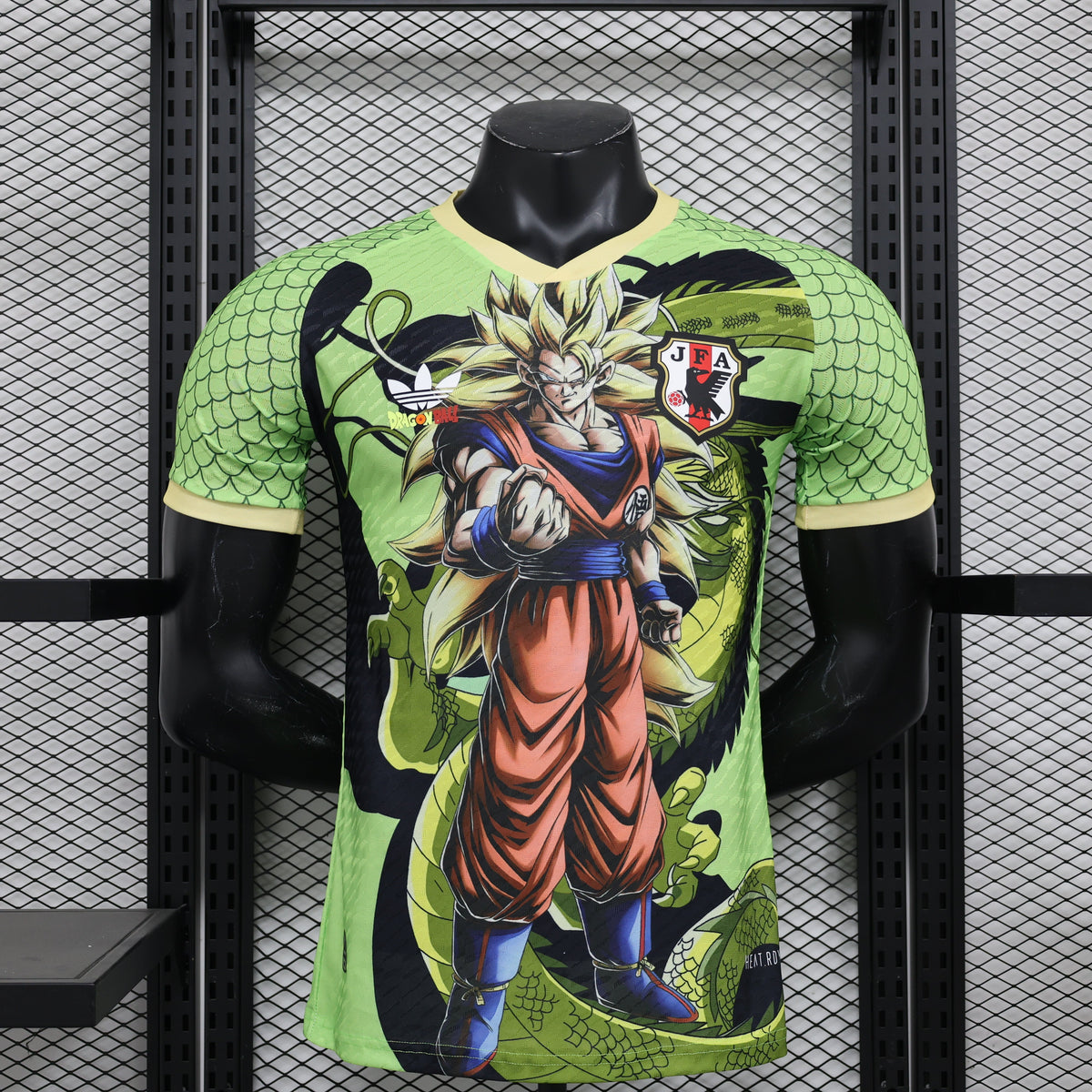 JERSEY JAPAO 2024MEN DRAGON BALL Z GREEN (PLAYER VERSION)