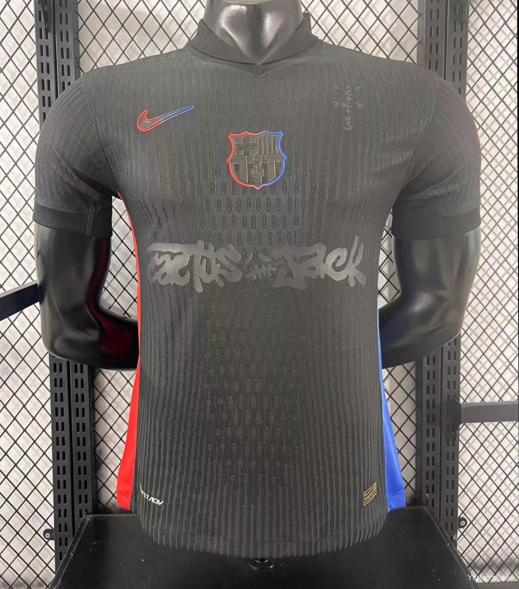 24/25 BARCELONA TRAVIS SCOTT CACTUS JACK AWAY PLAYER VERSION