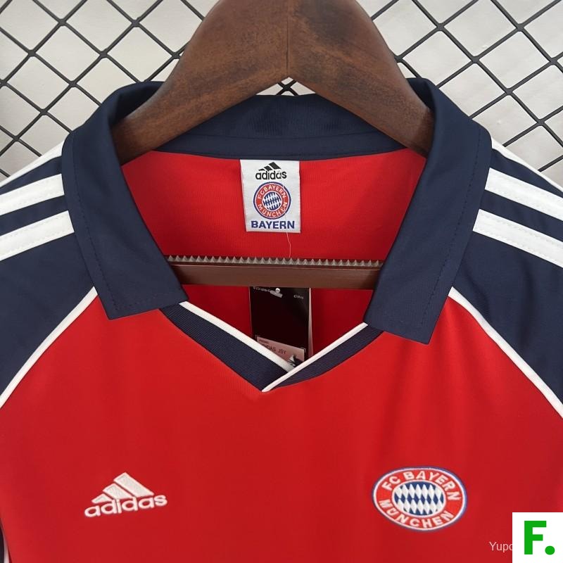 00/01 Retro Bayern Munich Home Jersey