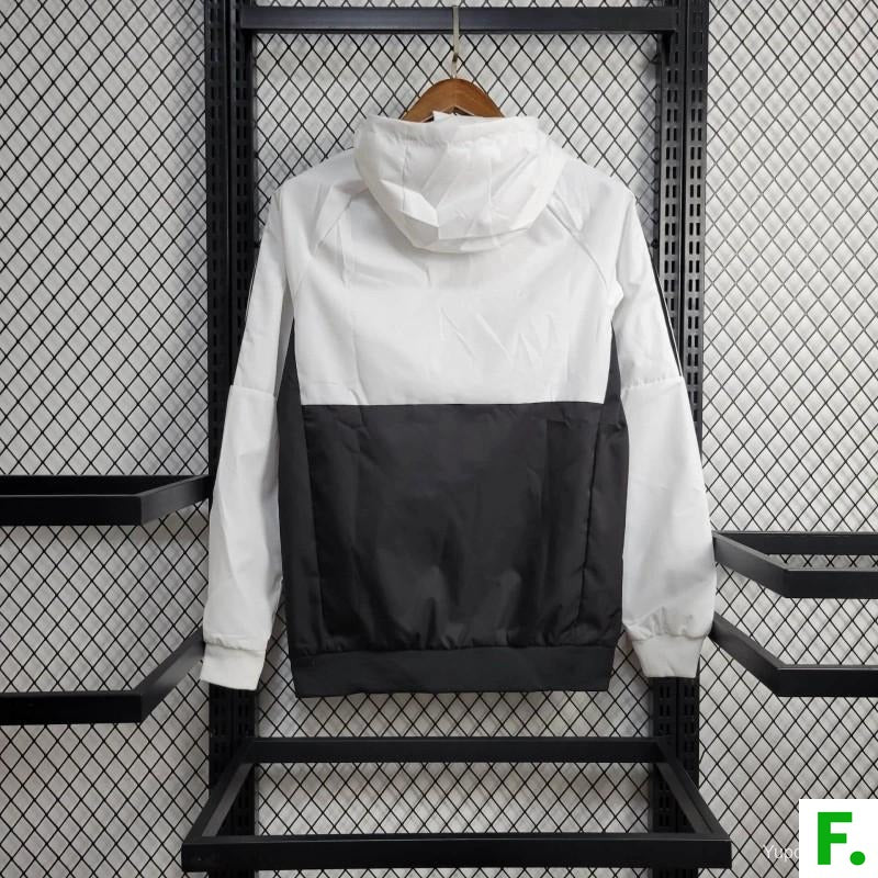 24/25 FLAMENGO BLACK WHITE WINDBREAKER