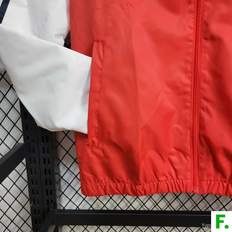 24/25 FLAMENGO RED WINDBREAKER