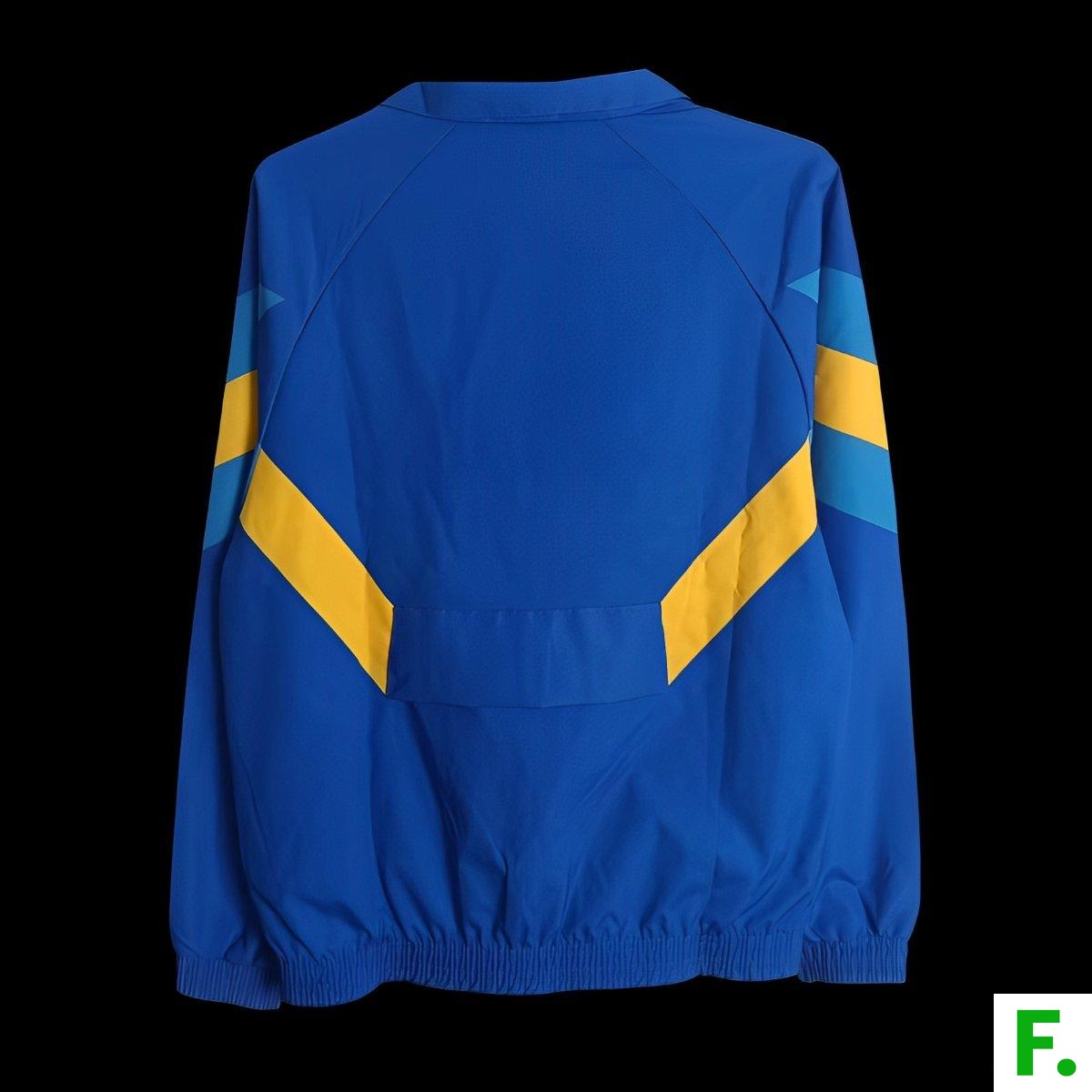 2025 BOCA JUNIORS BLUE WINDBREAKER