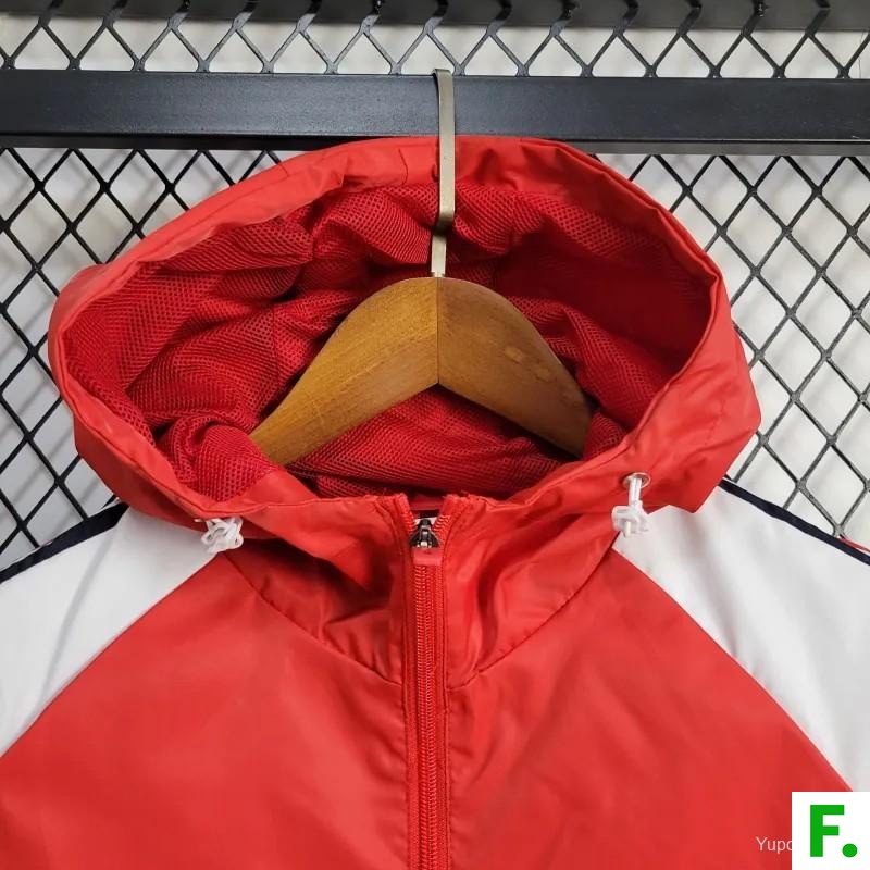 24/25 FLAMENGO RED WINDBREAKER