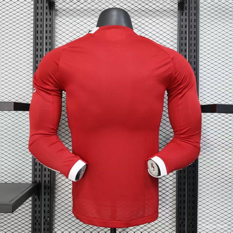 25/26 LIVERPOOL HOME LONG SLEEVE PLAYER VERSION